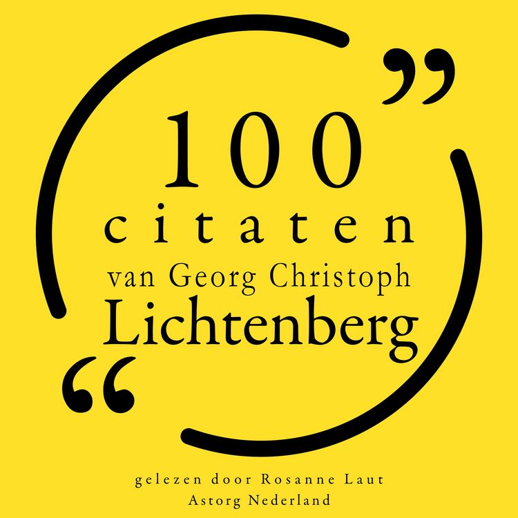 Produktbild: 100 citaten van Georg-Christoph Lichtenberg