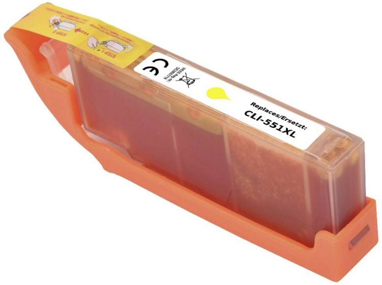 Produktbild: Renkforce Druckerpatrone ersetzt Canon CLI-551Y XL Kompatibel Gelb RF-5679772