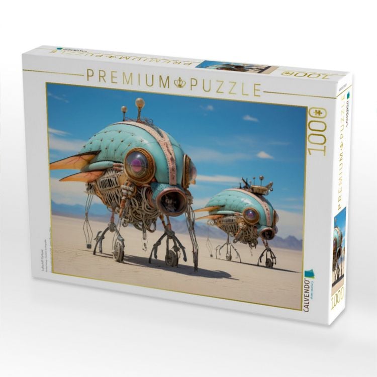 Produktbild: CALVENDO Puzzle Luftschiff-Fantasie | 1000 Teile Lege-Gr&ouml;&szlig;e 64x48cm Foto-Puzzle f&uuml;r gl&uuml;ckliche Stunden