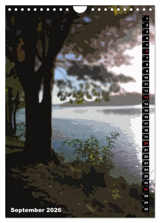 Produktbild: Der Baldeneysee in Essen (Wandkalender 2026 DIN A4 hoch), CALVENDO Monatskalender