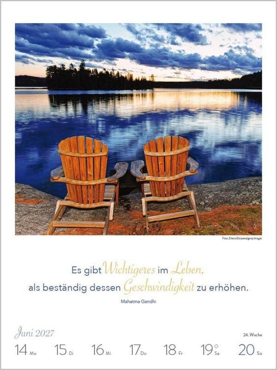 Produktbild: Literaturkalender Lebensweisheiten 2027