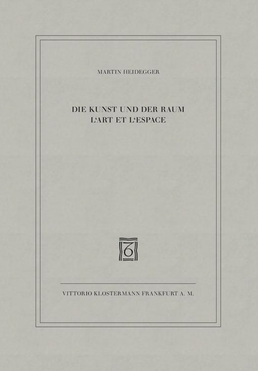 Produktbild: Die Kunst und der Raum /L'Art et l'Espace
