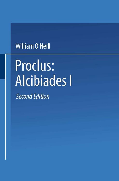Produktbild: Proclus: Alcibiades I