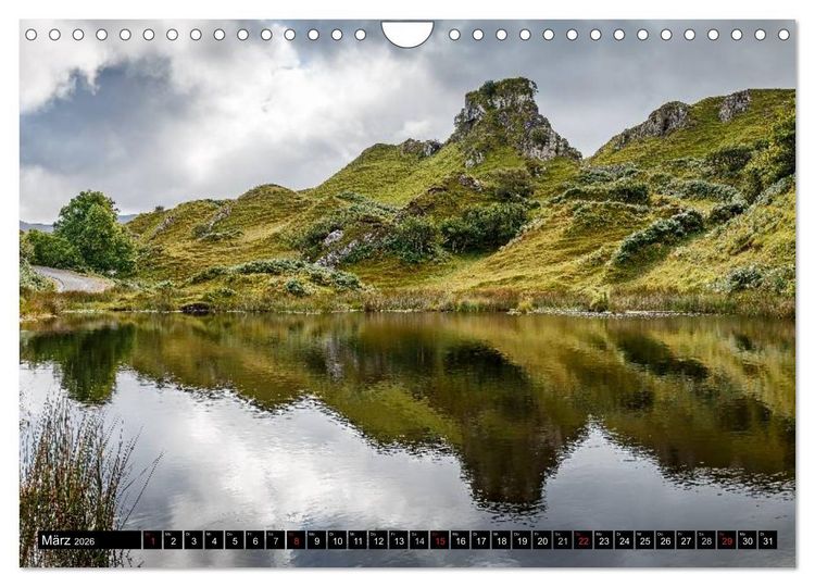 Produktbild: Schottland Farben und Licht (Wandkalender 2026 DIN A4 quer), CALVENDO Monatskalender