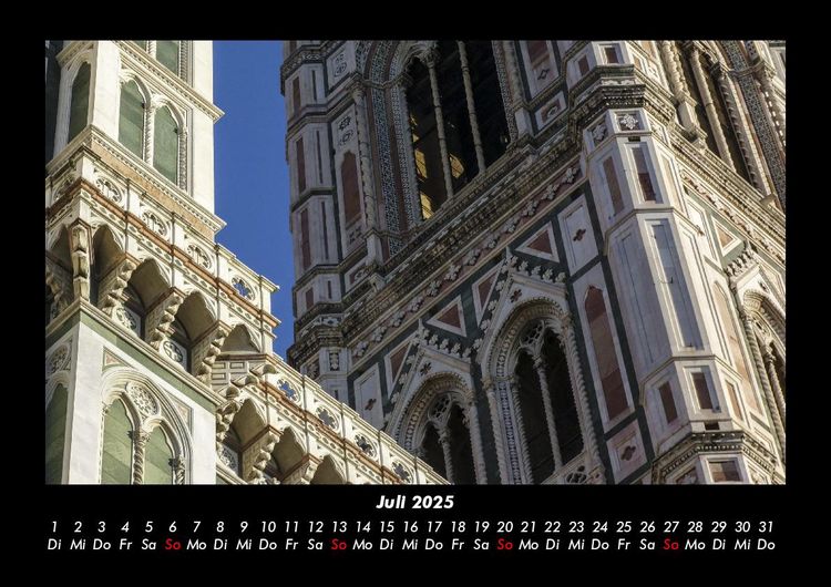 Produktbild: Florenz 2025 Fotokalender DIN A3
