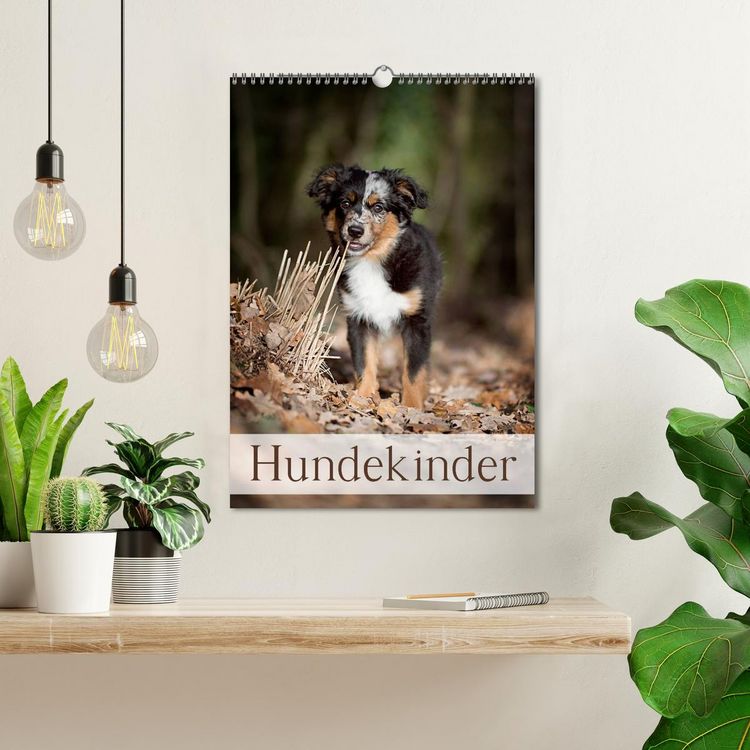 Produktbild: Hundekinder (Wandkalender 2026 DIN A3 hoch), CALVENDO Monatskalender