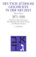 Produktbild: Deutsch-j&uuml;dische Geschichte in der Neuzeit Bd. 3: Umstrittene Integration 1871-1918