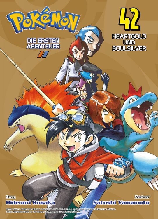 Produktbild: Pokémon - Die ersten Abenteuer, Band 42 - Heartgold und Soulsilver