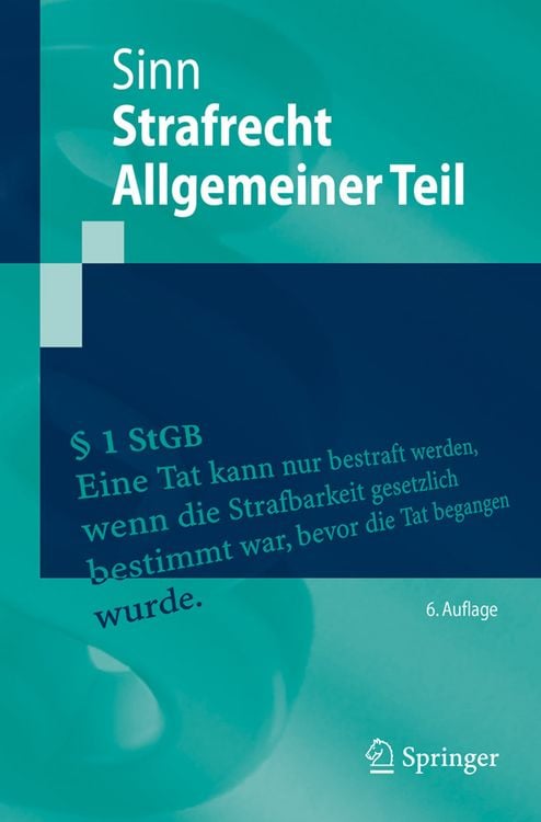 Produktbild: Strafrecht Allgemeiner Teil