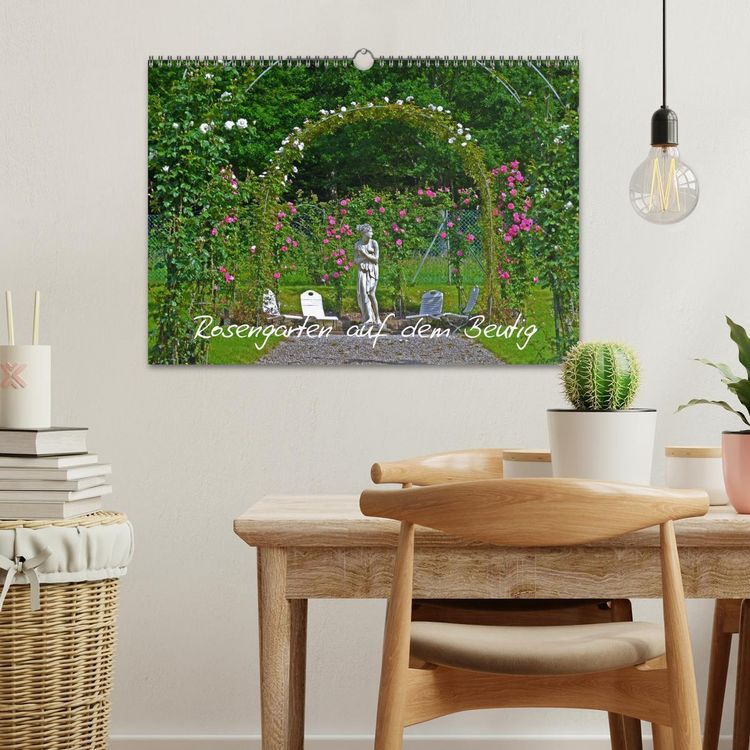 Produktbild: Rosengarten auf dem Beutig (Wandkalender 2026 DIN A3 quer), CALVENDO Monatskalender
