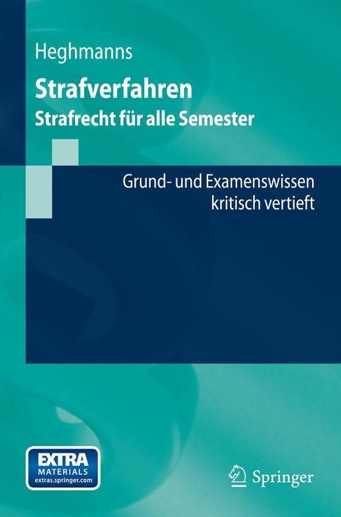 Bild vom Artikel Strafverfahren vom Autor Michael Heghmanns