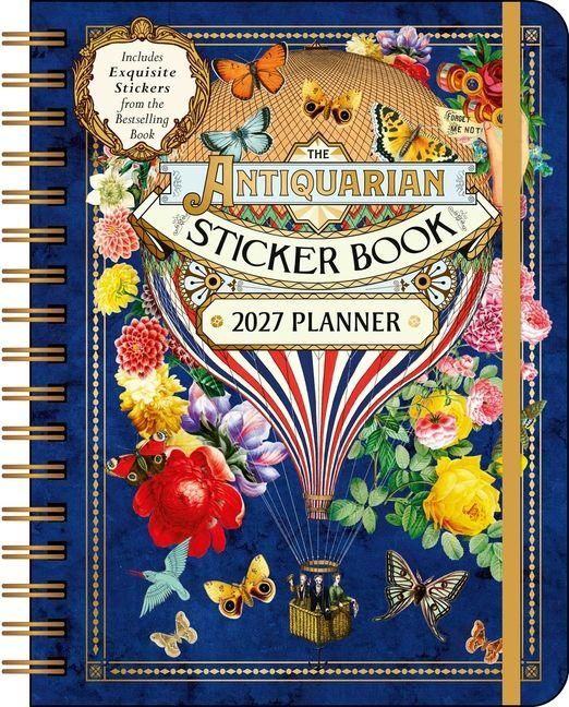 Produktbild: The Antiquarian Sticker Book 2027 Monthly/Weekly Planner Calendar