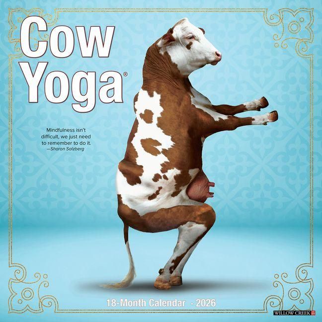 Produktbild: Cow Yoga 2026 Wall Calendar