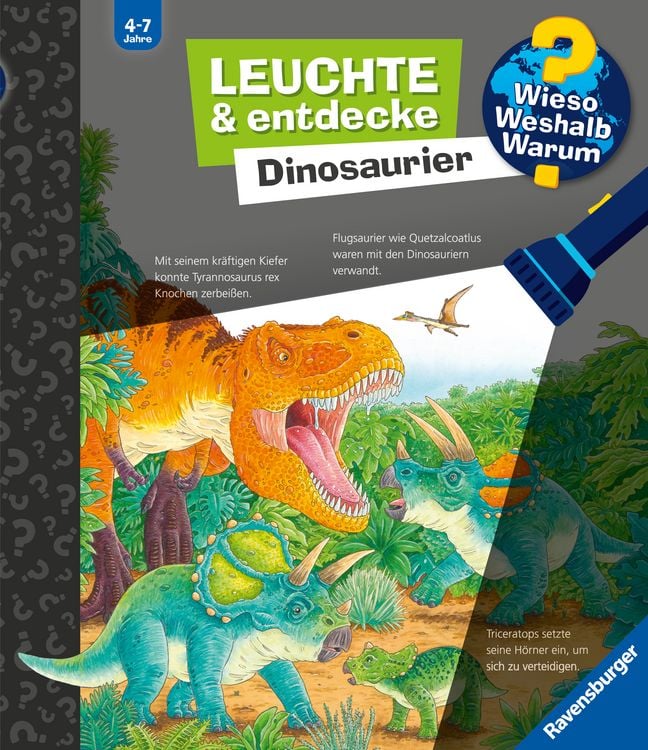 Produktbild: Wieso? Weshalb? Warum? Leuchte und entdecke - Dinosaurier