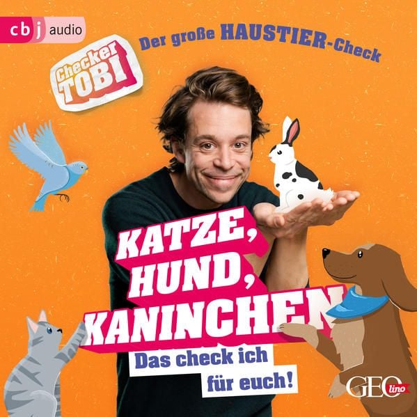 Produktbild: Checker Tobi - Der gro&szlig;e Haustier-Check: Katze, Hund, Kaninchen &ndash; Das check ich f&uuml;r euch!