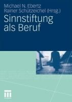 Produktbild: Sinnstiftung als Beruf