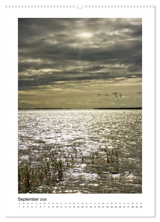 Produktbild: Vorpommern, Impressionen von Ostsee und Bodden (Wandkalender 2026 DIN A2 hoch), CALVENDO Monatskalender