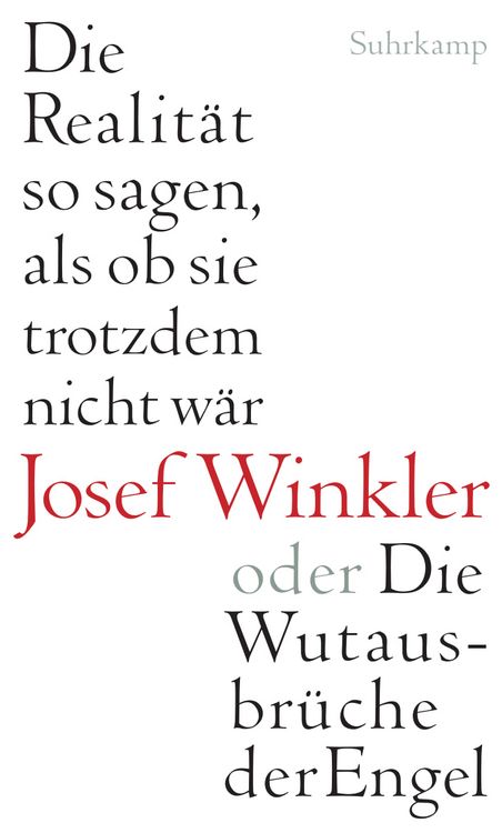 Produktbild: Die Realit&auml;t so sagen, als ob sie trotzdem nicht w&auml;r oder Die Wutausbr&uuml;che der Engel