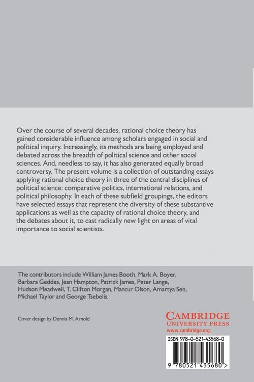 Produktbild: Politics and Rationality