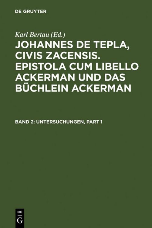 Produktbild: Untersuchungen