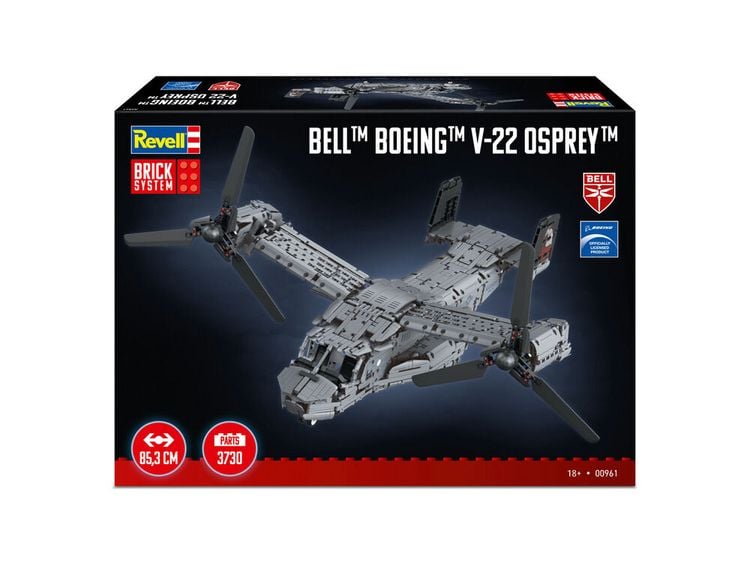 Produktbild: Revell Modellbau Flugzeug Brick System Bell Boeing V-22 Osprey