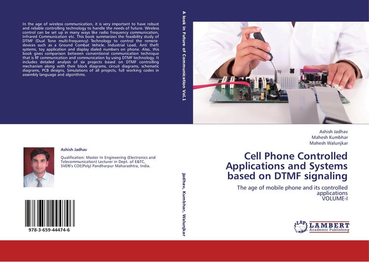Produktbild: Cell Phone Controlled Applications and Systems based on DTMF signaling