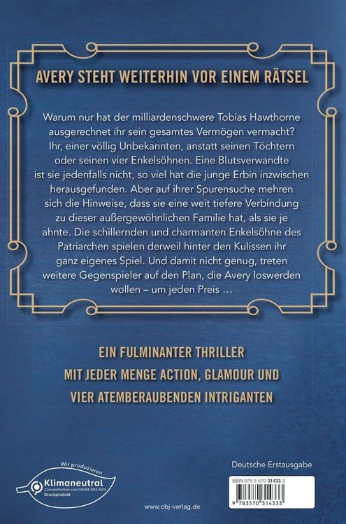 Produktbild: The Inheritance Games - Das Spiel geht weiter