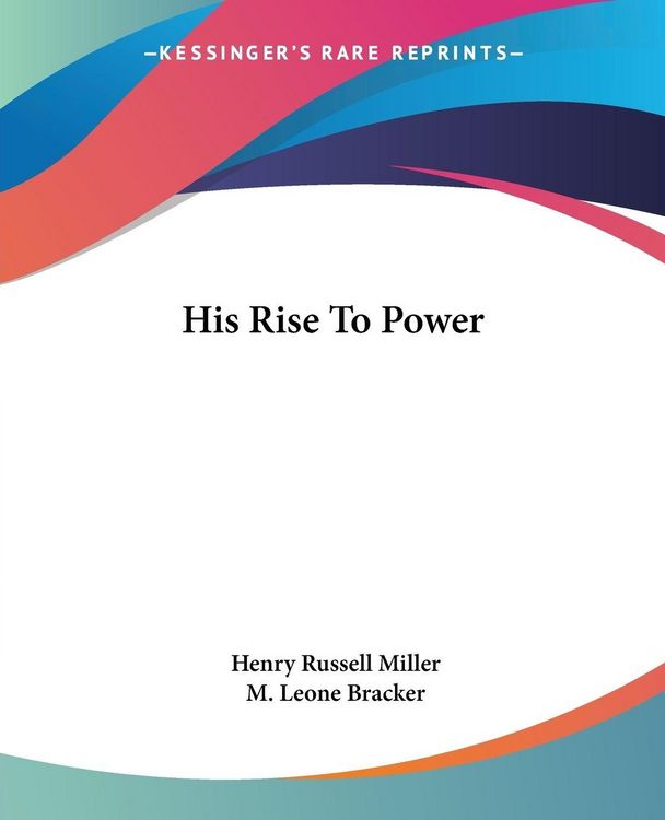 Produktbild: His Rise To Power