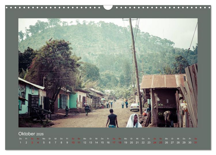 Produktbild: Tansania - Mensch, Tier und Landschaft (Wandkalender 2026 DIN A3 quer), CALVENDO Monatskalender