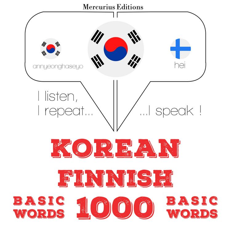 Produktbild: 1000 essential words in Finnish