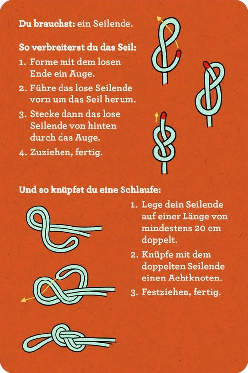 Produktbild: 30 Knoten mit Seilen zum &Uuml;ben
