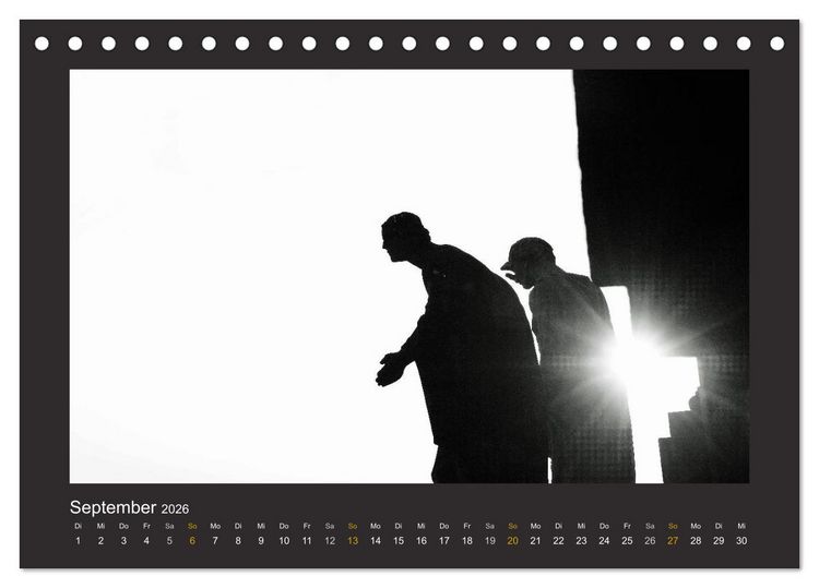 Produktbild: Dresdens stille Gesten (Tischkalender 2026 DIN A5 quer), CALVENDO Monatskalender