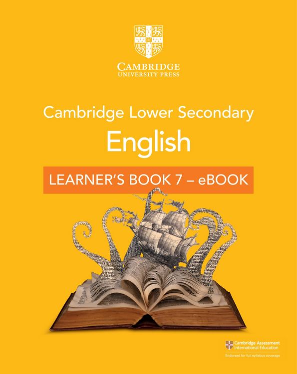 Produktbild: Cambridge Lower Secondary English Learner's Book 7 - eBook