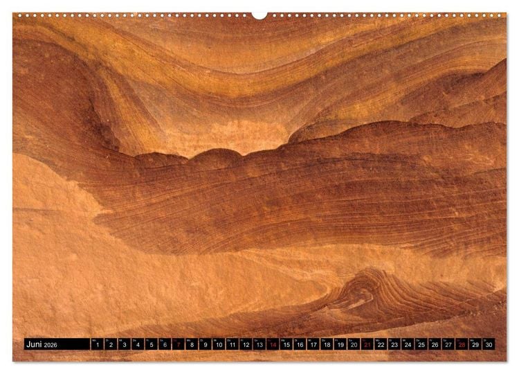 Produktbild: Sinai - Landschaft aus Fels und Sand (hochwertiger Premium Wandkalender 2026 DIN A2 quer), Kunstdruck in Hochglanz