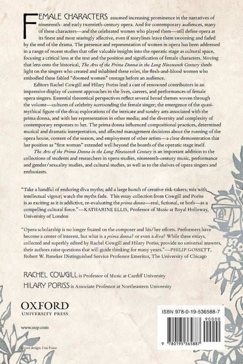 Produktbild: The Arts of the Prima Donna in the Long Nineteenth Century