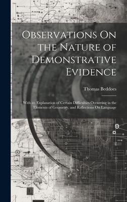 Produktbild: Observations On the Nature of Demonstrative Evidence