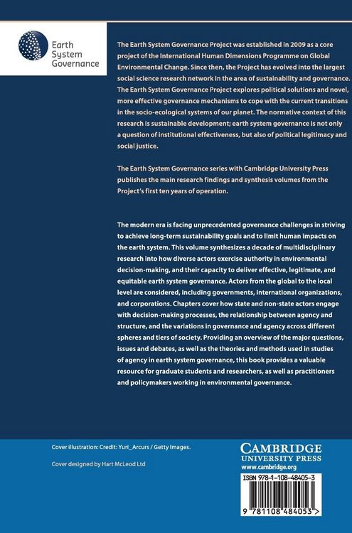 Produktbild: Agency in Earth System Governance