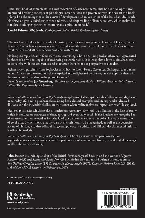 Produktbild: Illusion, Disillusion, and Irony in Psychoanalysis