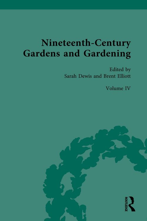 Produktbild: Nineteenth-Century Gardens and Gardening