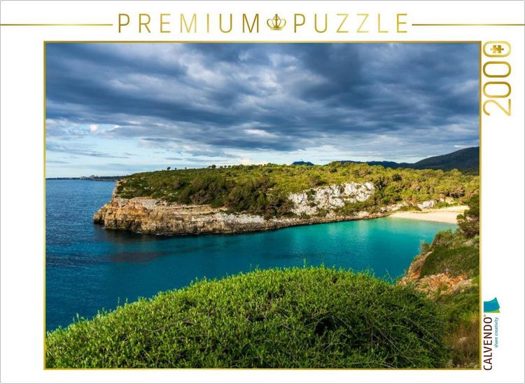 Produktbild: CALVENDO Puzzle Cala Romantica Bucht Sommer | 2000 Teile Lege-Gr&ouml;&szlig;e 90x67cm Foto-Puzzle f&uuml;r gl&uuml;ckliche Stunden