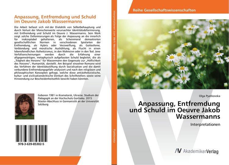Produktbild: Anpassung, Entfremdung und Schuld im Oeuvre Jakob Wassermanns