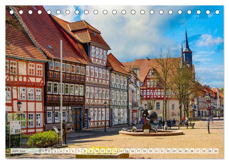 Produktbild: Harz der S&uuml;den und Westen (Tischkalender 2026 DIN A5 quer), CALVENDO Monatskalender