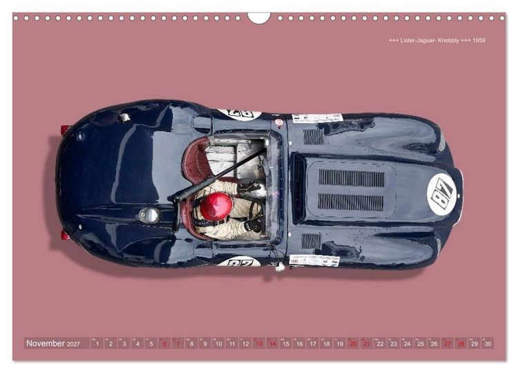 Produktbild: Two-Seater Racing Cars 1950-1960 (Wandkalender 2027 DIN A3 quer), CALVENDO Monatskalender