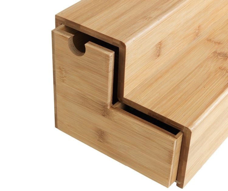 Bambus Treppe Mod. fr Kaffee und Tee, beidseitig ausziehbar kaufen