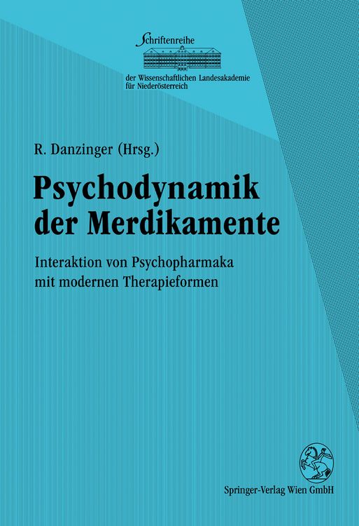 Produktbild: Psychodynamik der Medikamente