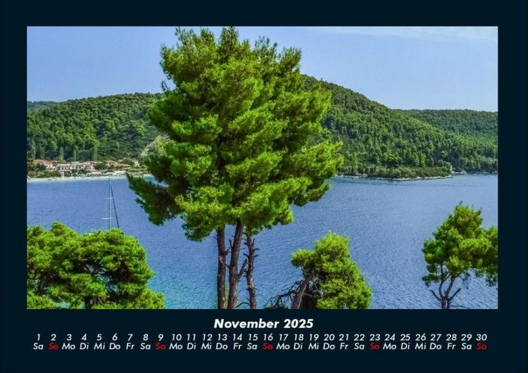 Produktbild: Seeblick 2025 Fotokalender DIN A4