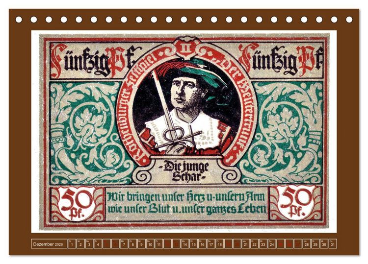 Produktbild: Gru&szlig; aus Rothenburg ob der Tauber (Tischkalender 2026 DIN A5 quer), CALVENDO Monatskalender