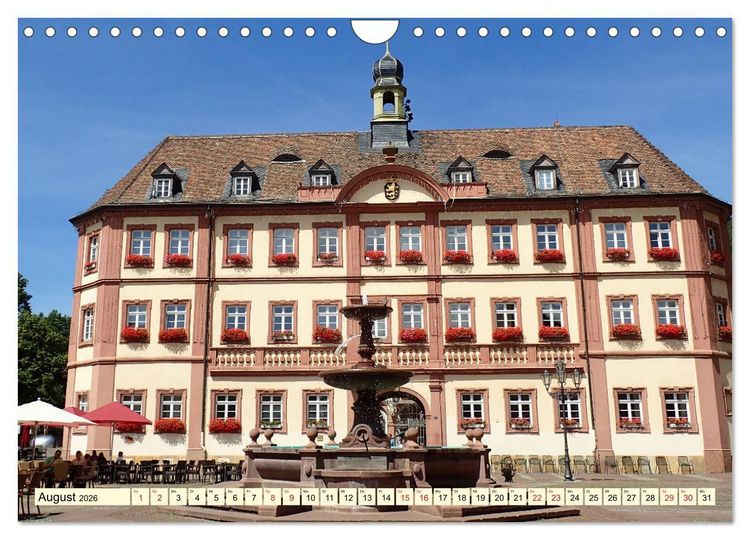 Produktbild: Neustadt an der Weinsta&szlig;e - Fachwerk, Wein und gem&uuml;tliche Gassen (Wandkalender 2026 DIN A4 quer), CALVENDO Monatskalender