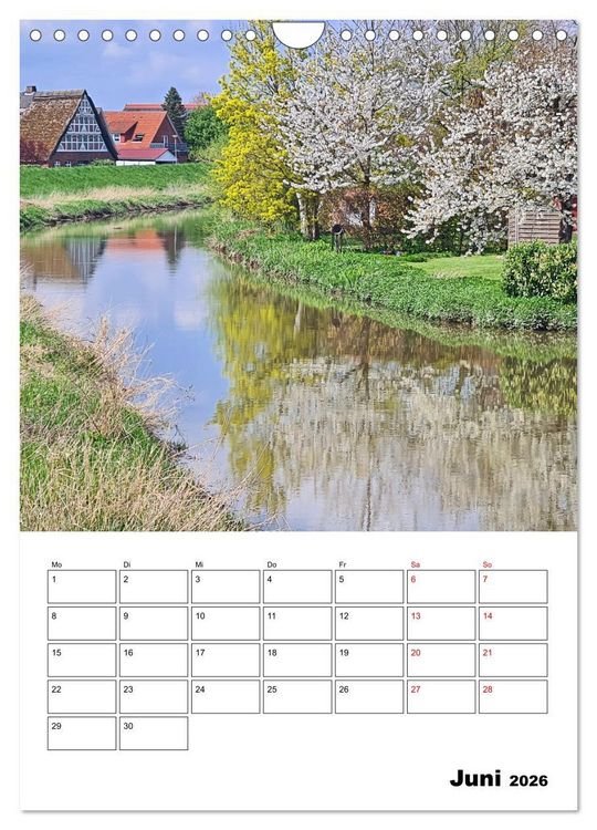 Produktbild: Fr&uuml;hling im Alten Land - Baumbl&uuml;tenzeit (Wandkalender 2026 DIN A4 hoch), CALVENDO Monatskalender