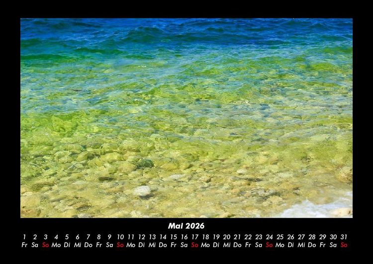 Produktbild: Meereslandschaft 2026 Fotokalender DIN A3